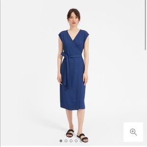 Everlane The Japanese GoWeave Wrap Dress